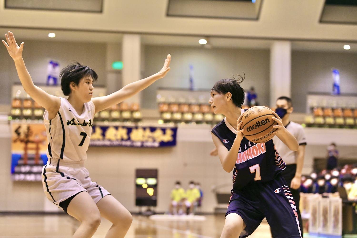 四国インターハイ2022】女子1回戦で実現した175cm超のビッグガード