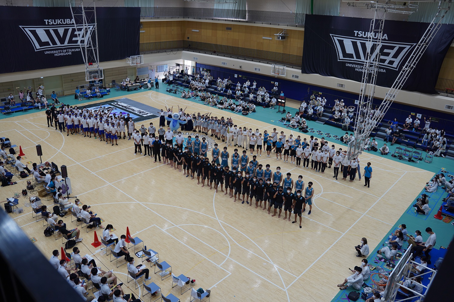 筑波大男子バスケットボール部のホームゲームは「毎試合が学園祭」の