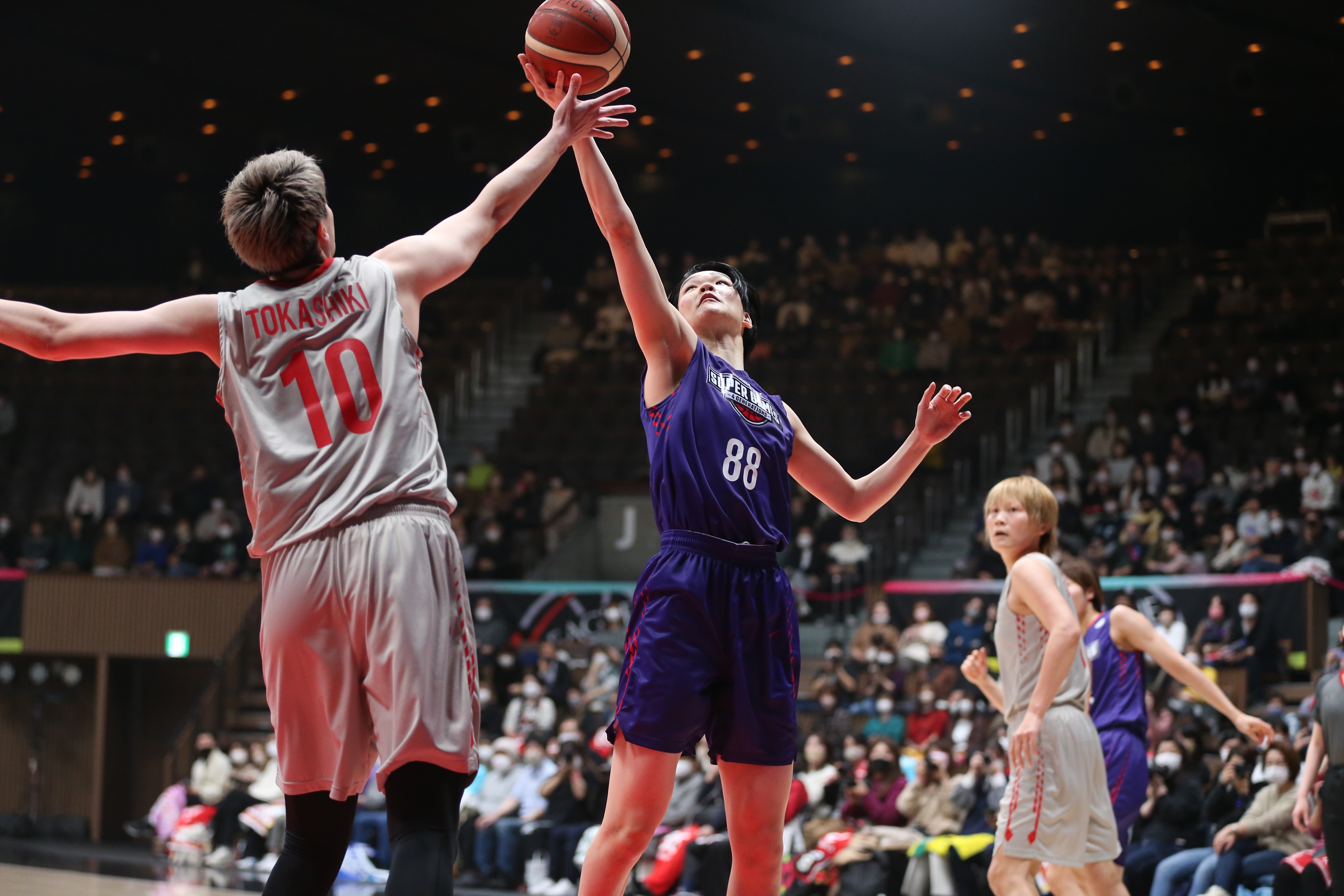 女子バスケ4世代対抗戦は最年長オーバー26が優勝。渡嘉敷来夢が