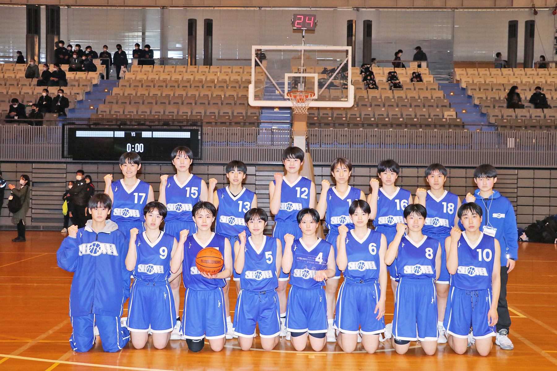 関東新人女子3位：昭和学院