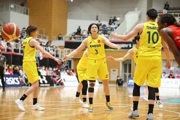 渡嘉敷と共に19得点を記録した長岡