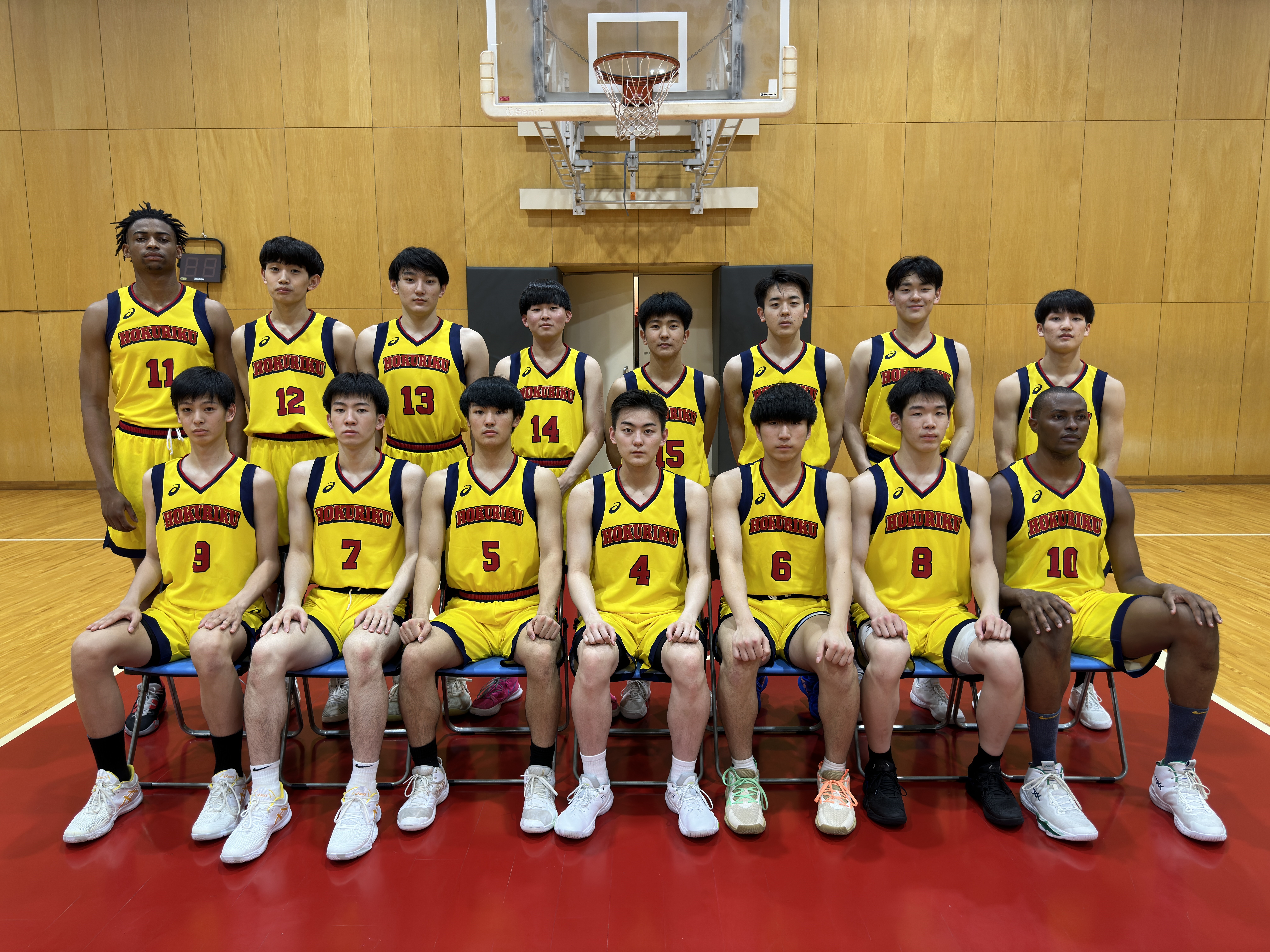 北陸高校バスケ 北信越ブロック大会2023_13男子_福井①_北陸 | 月刊