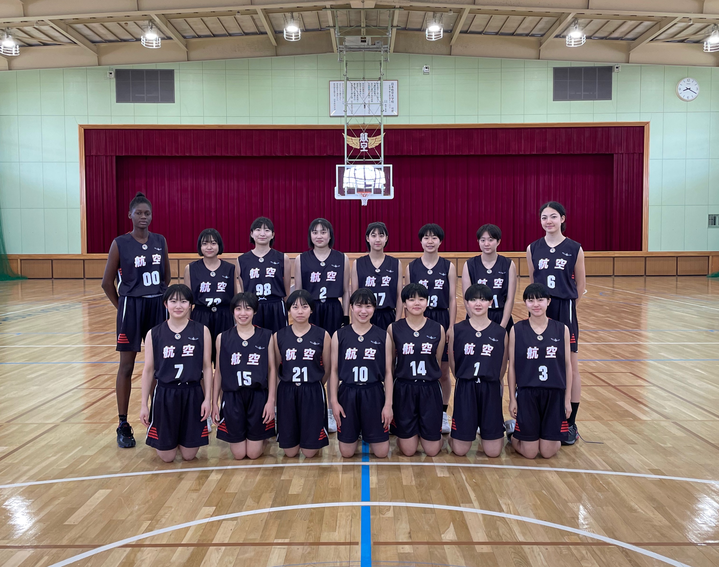 北海道ブロック大会2023_14女子_北海道_日本航空北海道 月刊バスケットボールWEB