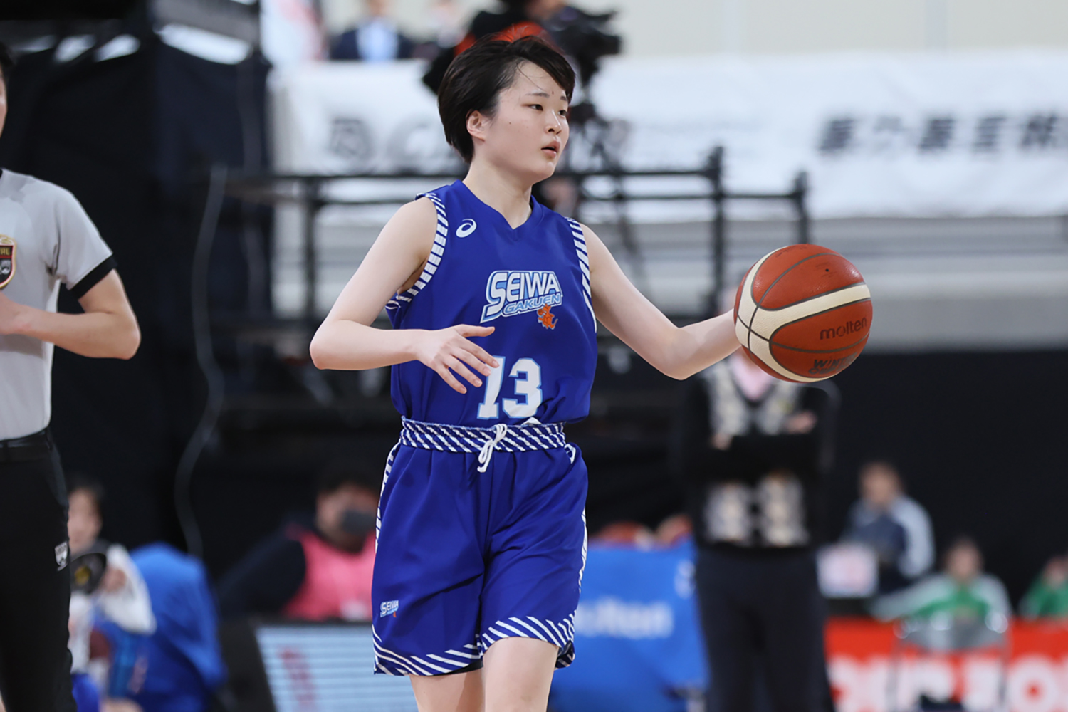ウインターカップ2023】聖和学園のルーキーがかみ締めた初めての冬の舞台