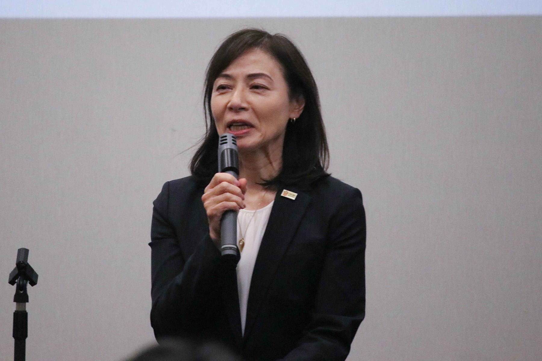 日本車いすバスケットボール連盟の竹内美奈子副会長