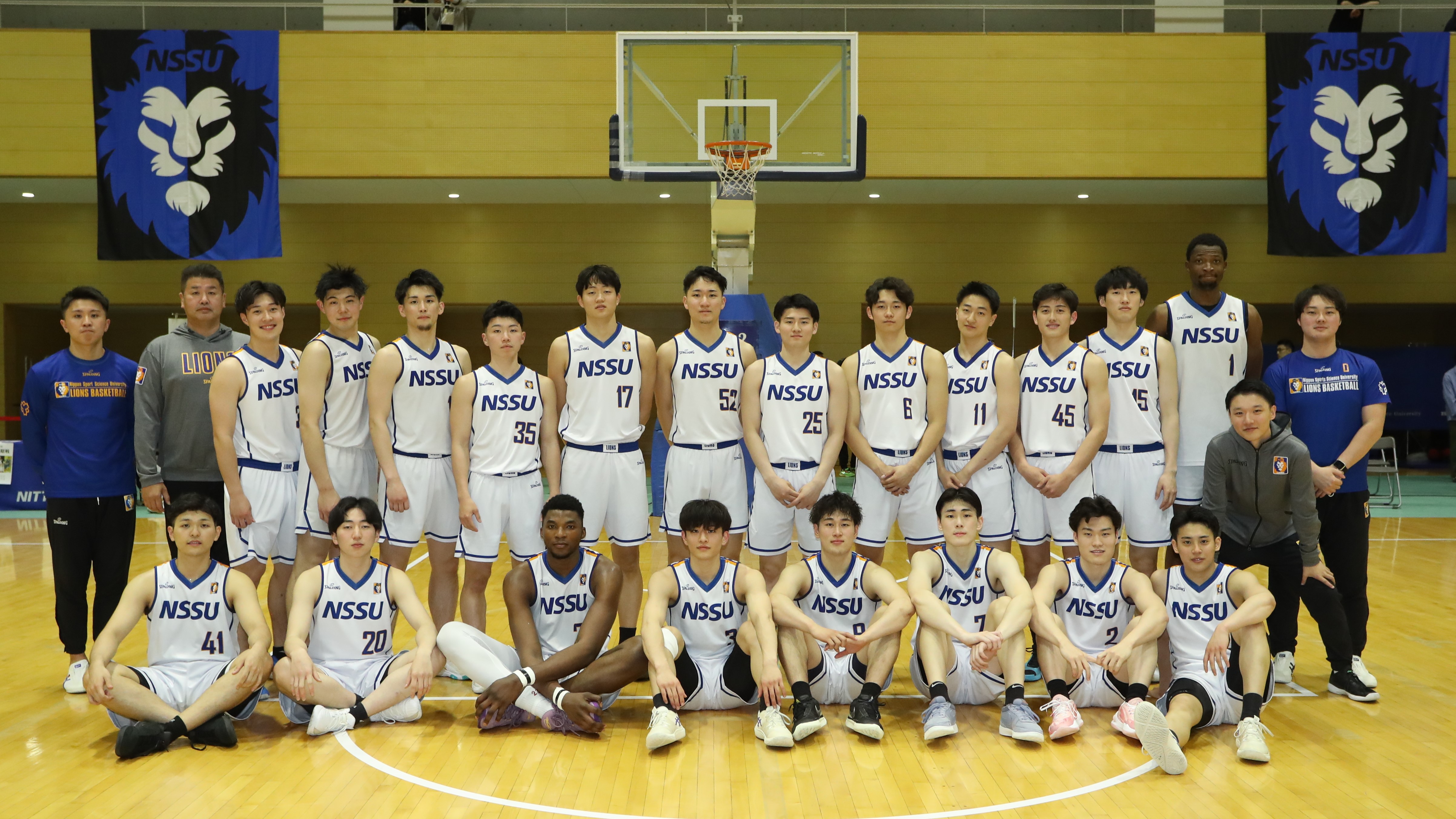 正規代理店 日本体育大学 2XL NSSU 5番 ユニフォーム すりつぶし バレーボール部 ウェア