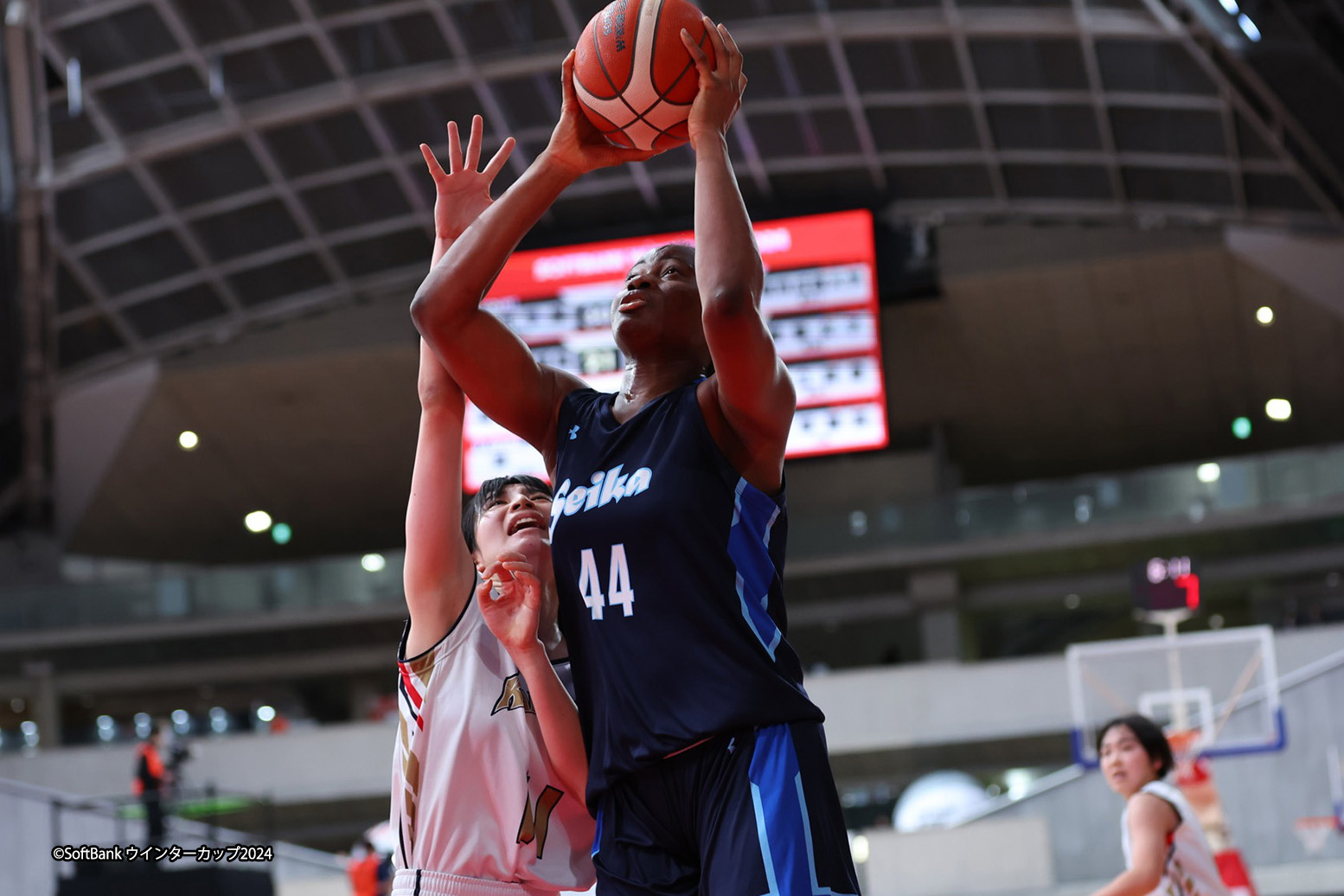 精華女が5年ぶりの8強、浜松開誠館を退ける [ウインターカップ]