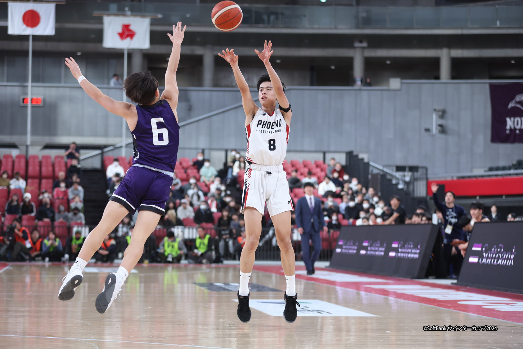 鳥取城北が初の準決勝進出、延岡学園に快勝[ウインターカップ]