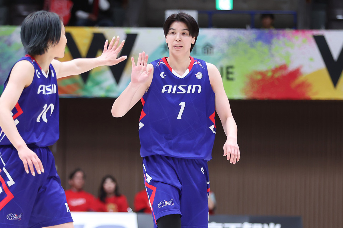 2試合で37得点！渡嘉敷が牽引し、アイシンが連勝でプレミア残留を決める