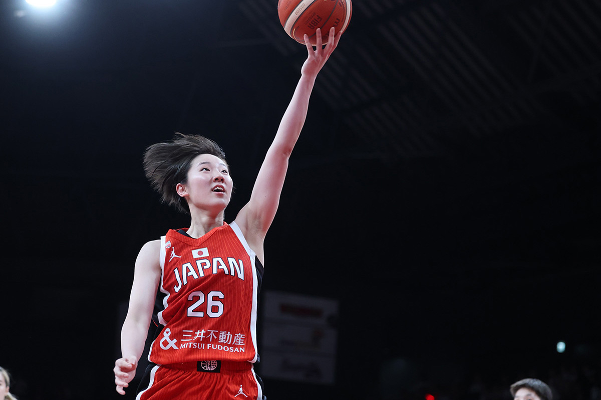 女子バスケットボール 日本代表 選手支給品 2XL 新品未使用 貴重 チャン・ツーユー、44得点で日本チームを粉砕した220cmの巨大