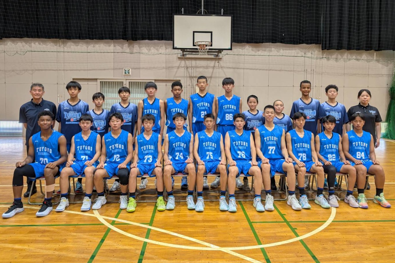 バスケ指導DVD豊野中学校・パッシングオフェンスの形成disc1・2 バスケ