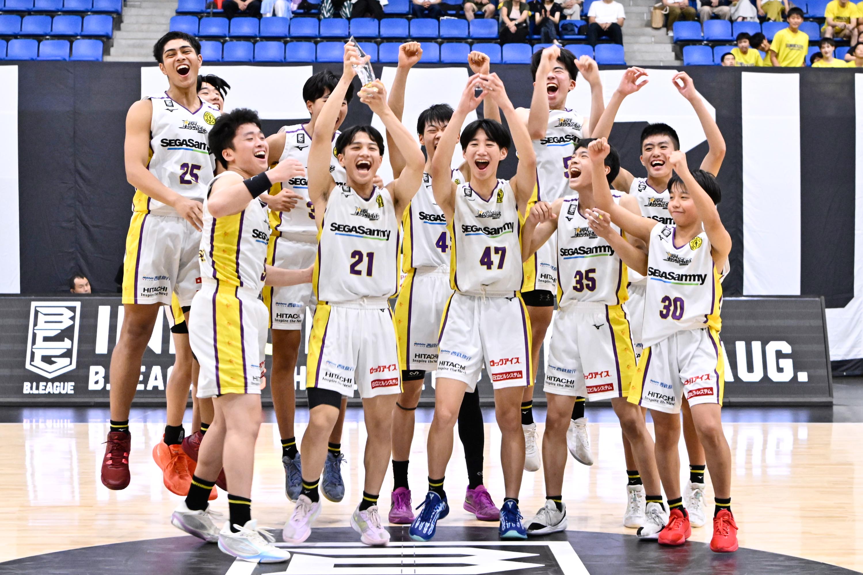 SR渋谷 U16が優勝！ 予選グループで敗れた福岡 U16 にリベンジ[インフロニア B.LEAGUE U16 CHALLENGE CUP 2025 Aug.]