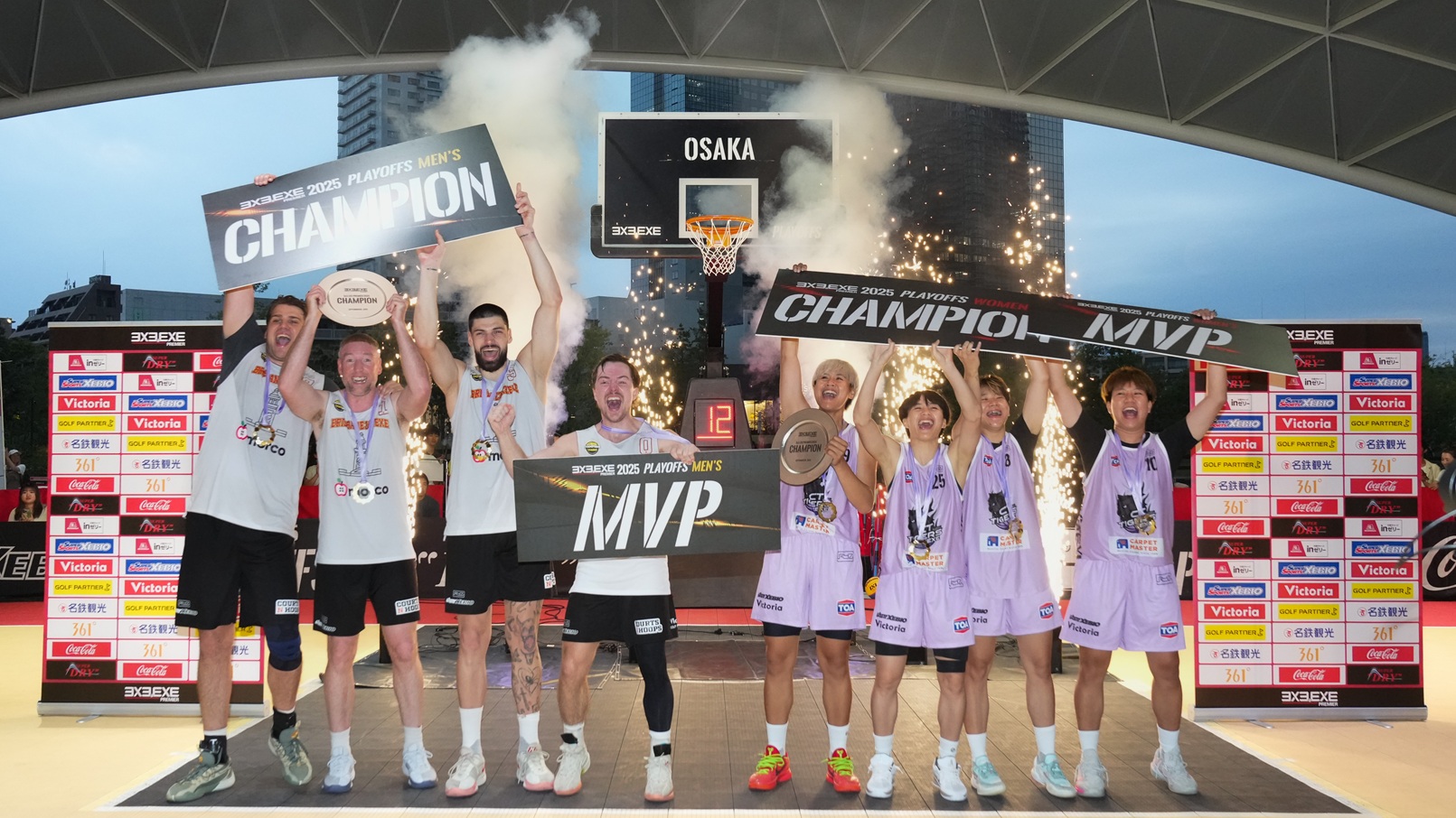 3x3.EXE PREMIER 2025が閉幕——男子はZETHREE ISHIKAWA.EXEが3位、女子