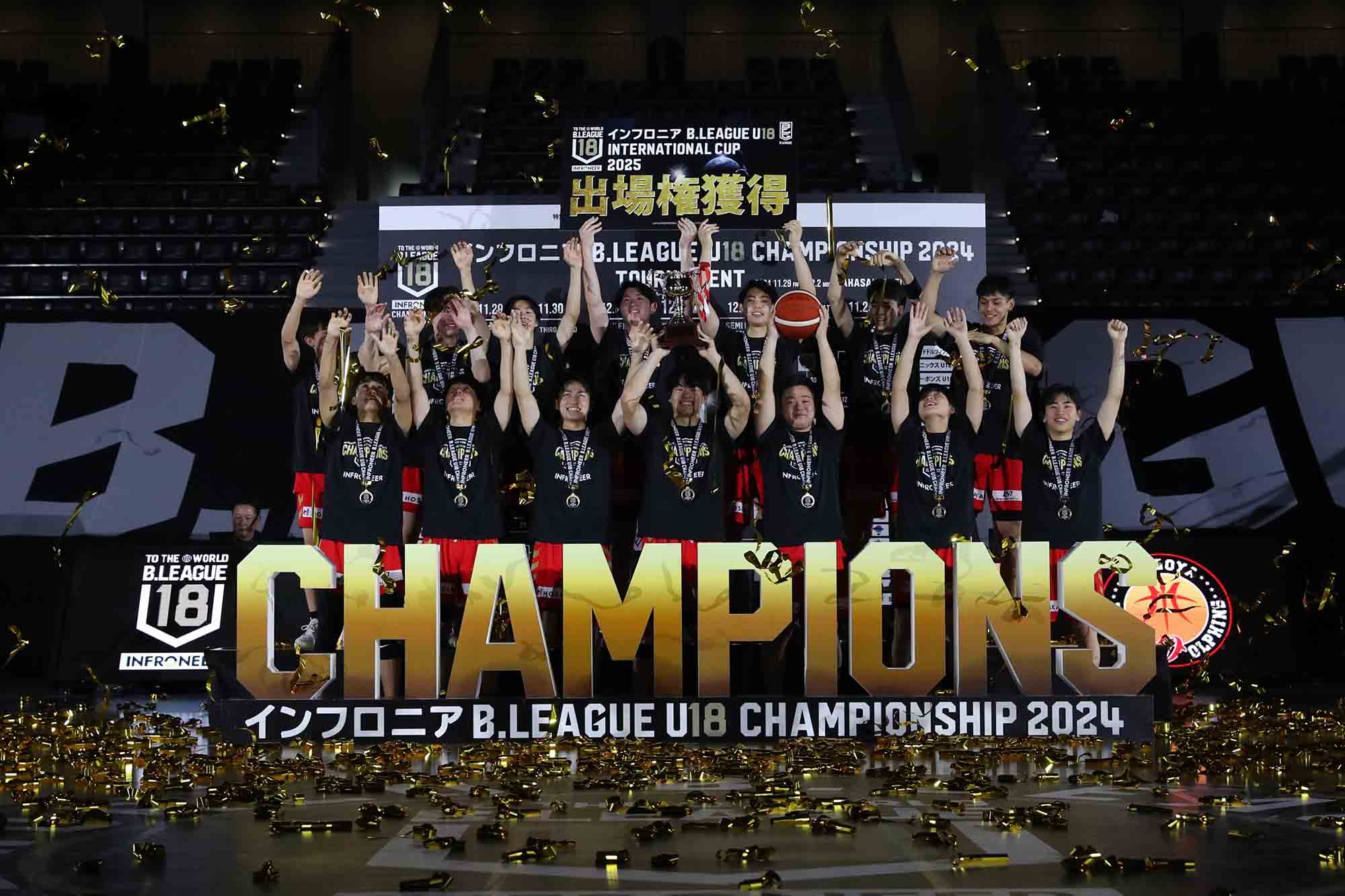 B.LEAGUE U18 最強決定戦が明日開幕！ 年に一度のビッグタイトルを掴むのはどこだ「インフロニア B.LEAGUE U18 CHAMPIONSHIP 2025」