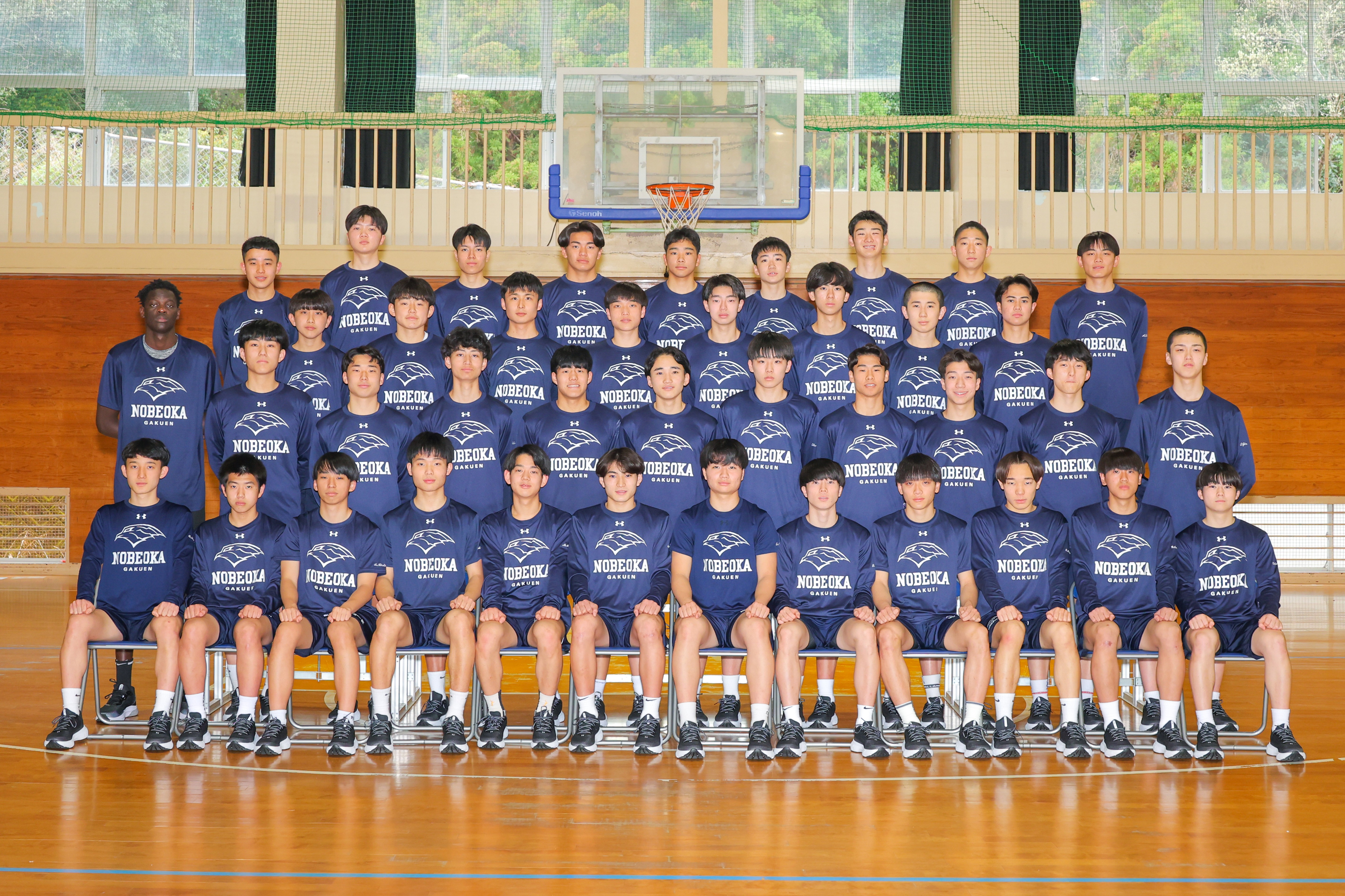 延岡学園 半袖ユニフォーム上下セット サッカー ユニフォーム トレーニング用服 大人用 子供 ジュニア