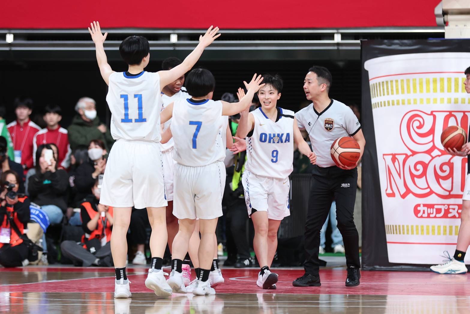桜花学園が激戦をものにし8強入り、4Q残り50秒に勝部のシュートで逆転