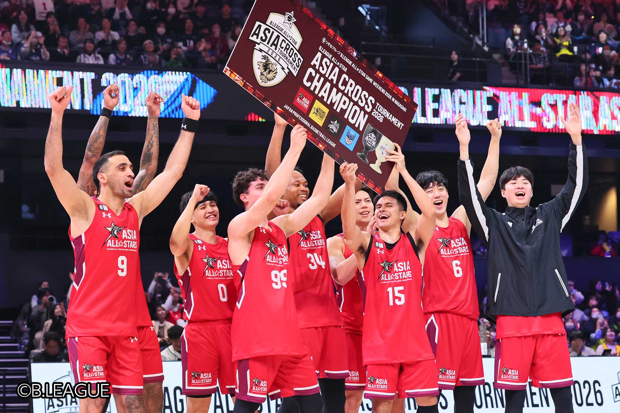 ASIA ALL-STARSが逆転Vでオールスター初日を飾る[B.LEAGUE ALL-STAR