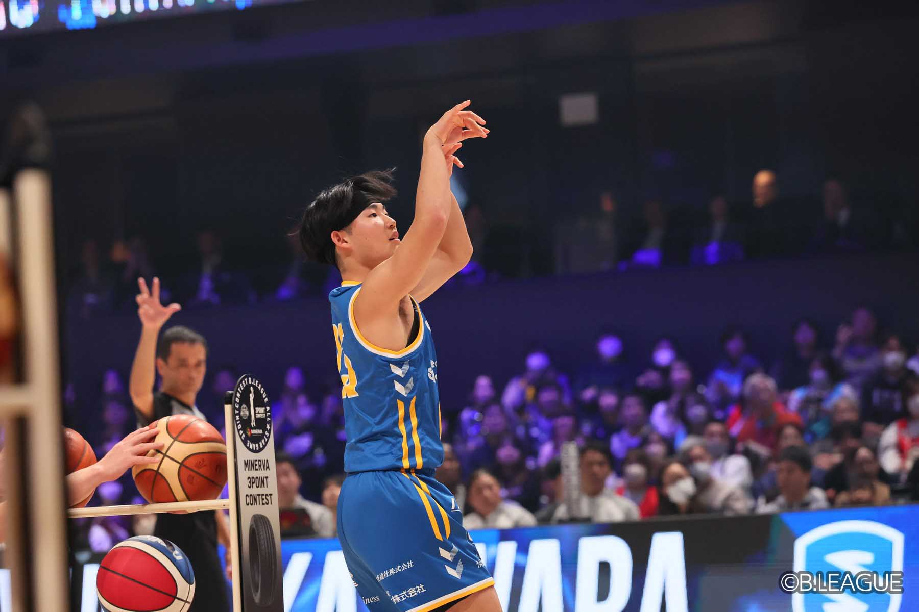 金丸晃輔が3ポイント王者に！富永とのサドンデスを制す[MINERVA 3POINT