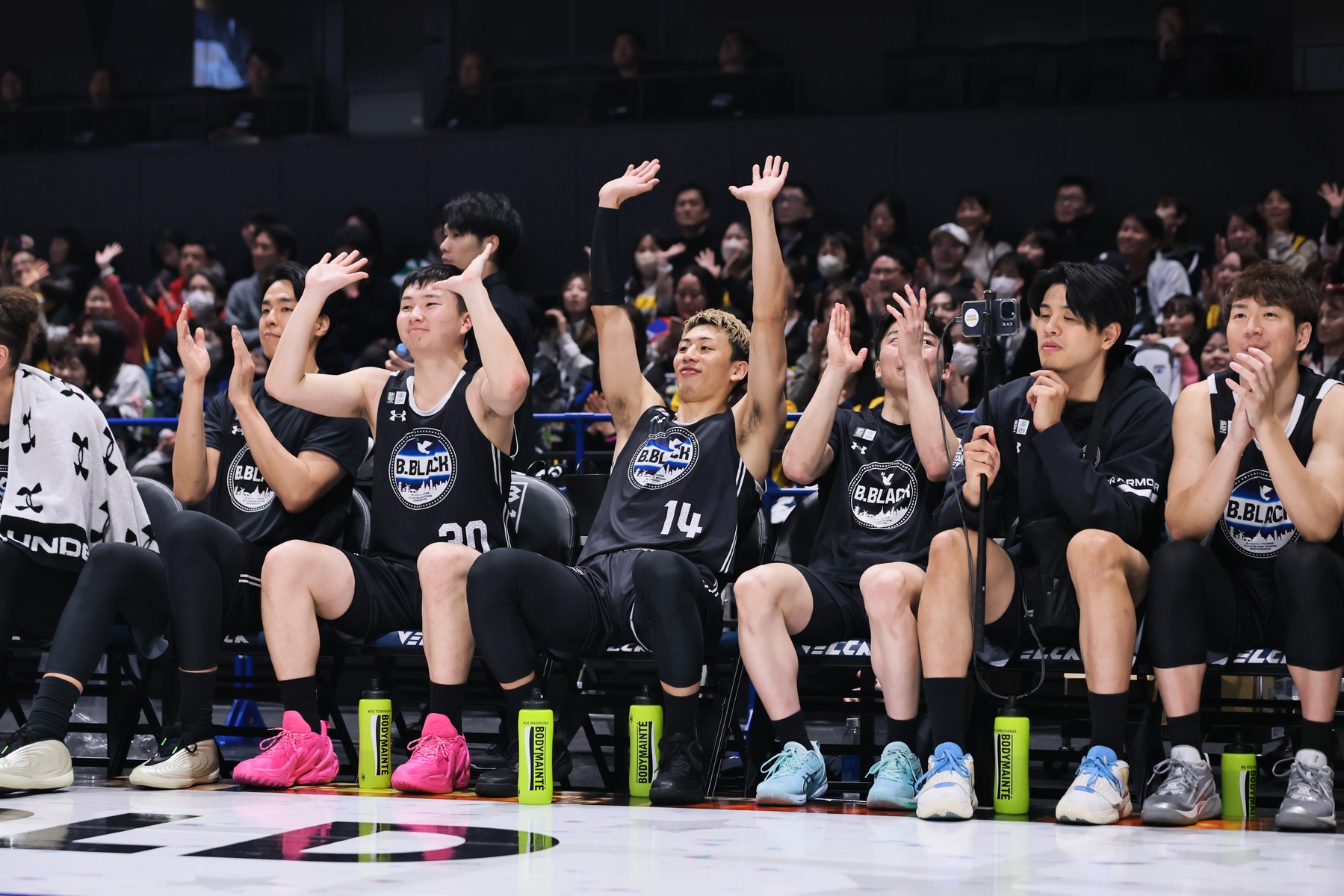 B.WHITEが勝利、MVPは地元出身で3P9本成功の田中大貴が受賞[B.LEAGUE
