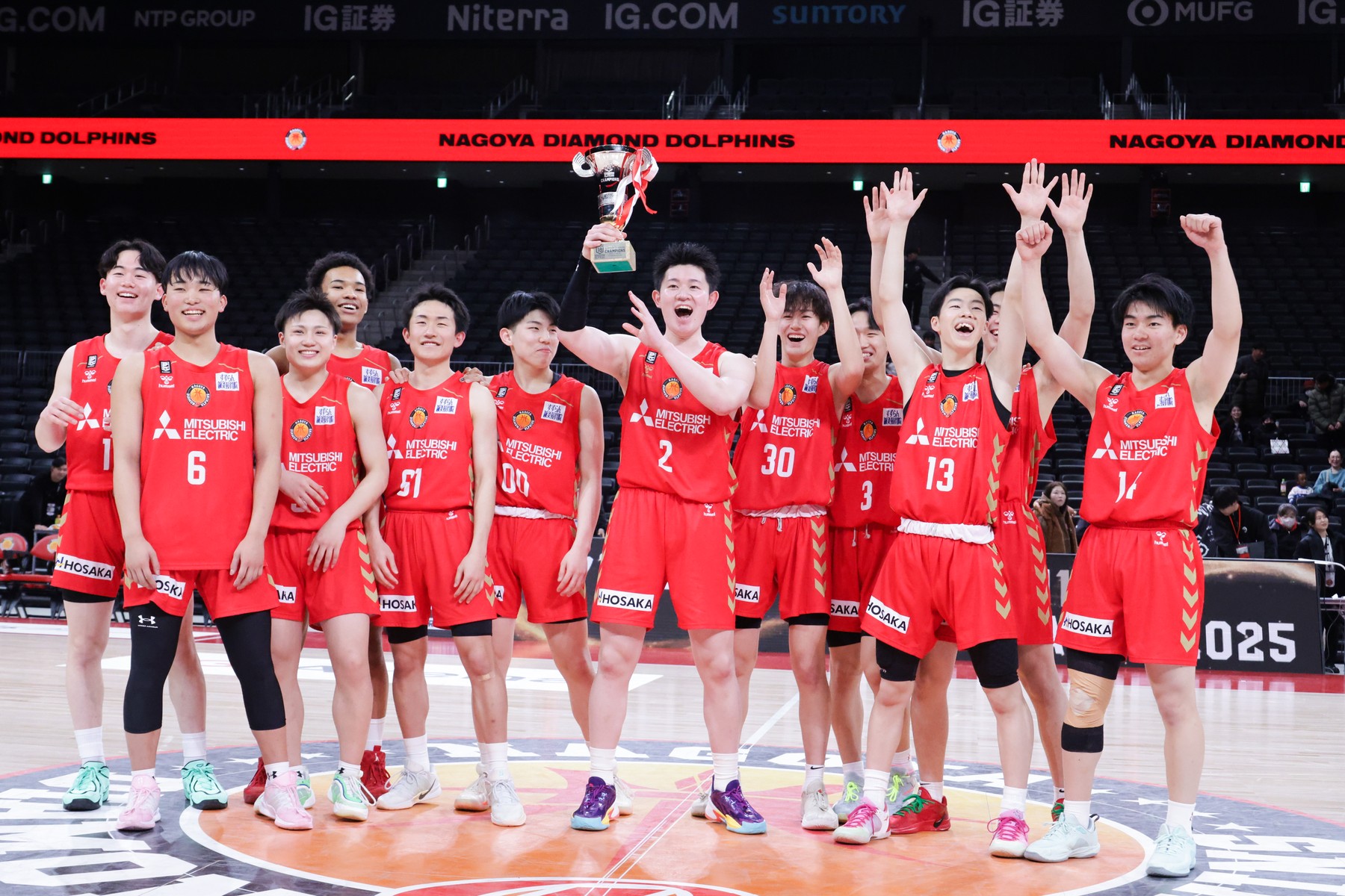 名古屋D U18が連覇達成「インフロニア B.LEAGUE U18 ELITE LEAGUE 2025」全日程終了