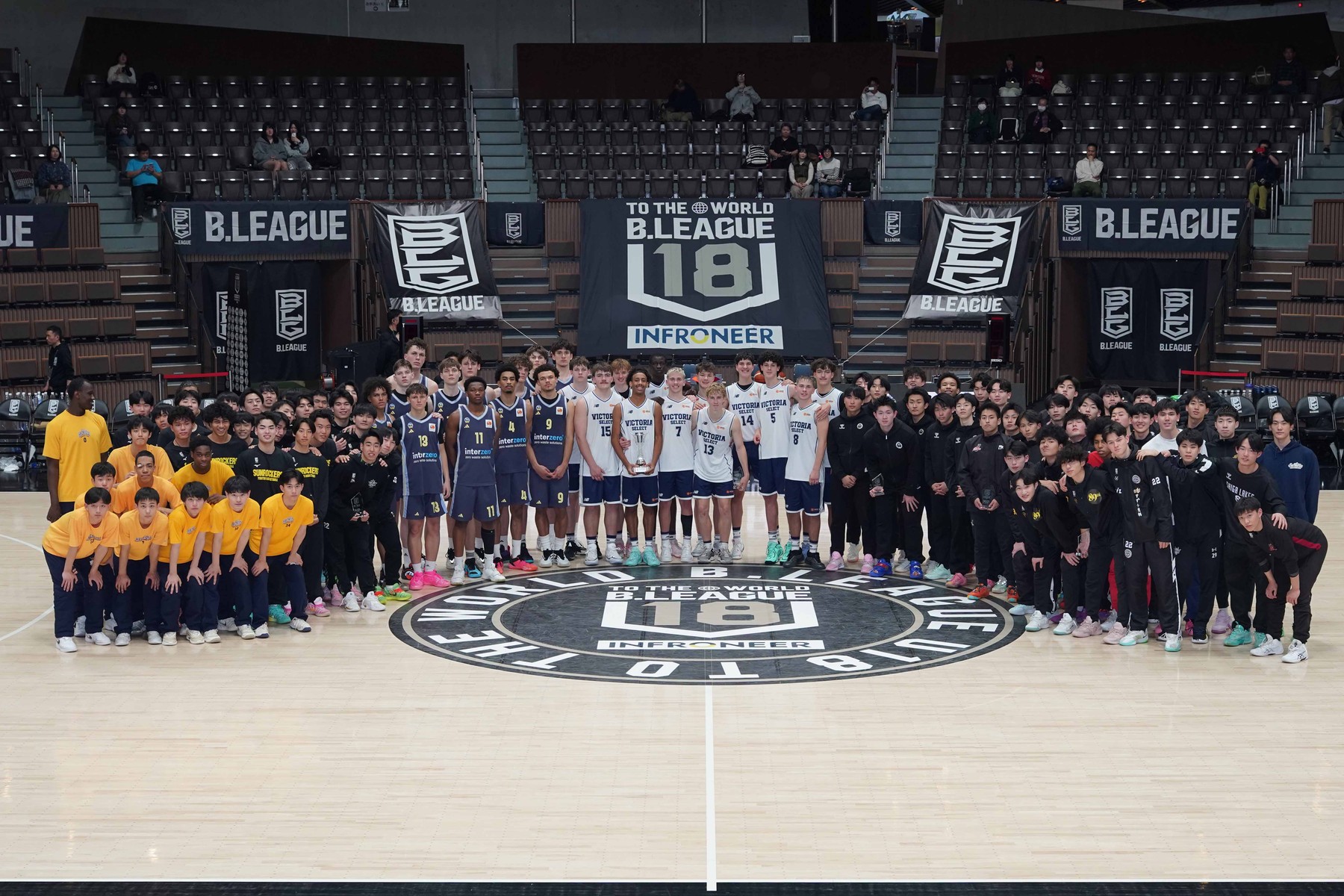 Victoria州選抜 U18が連覇、名古屋D U18が3位に[インフロニア B.LEAGUE 