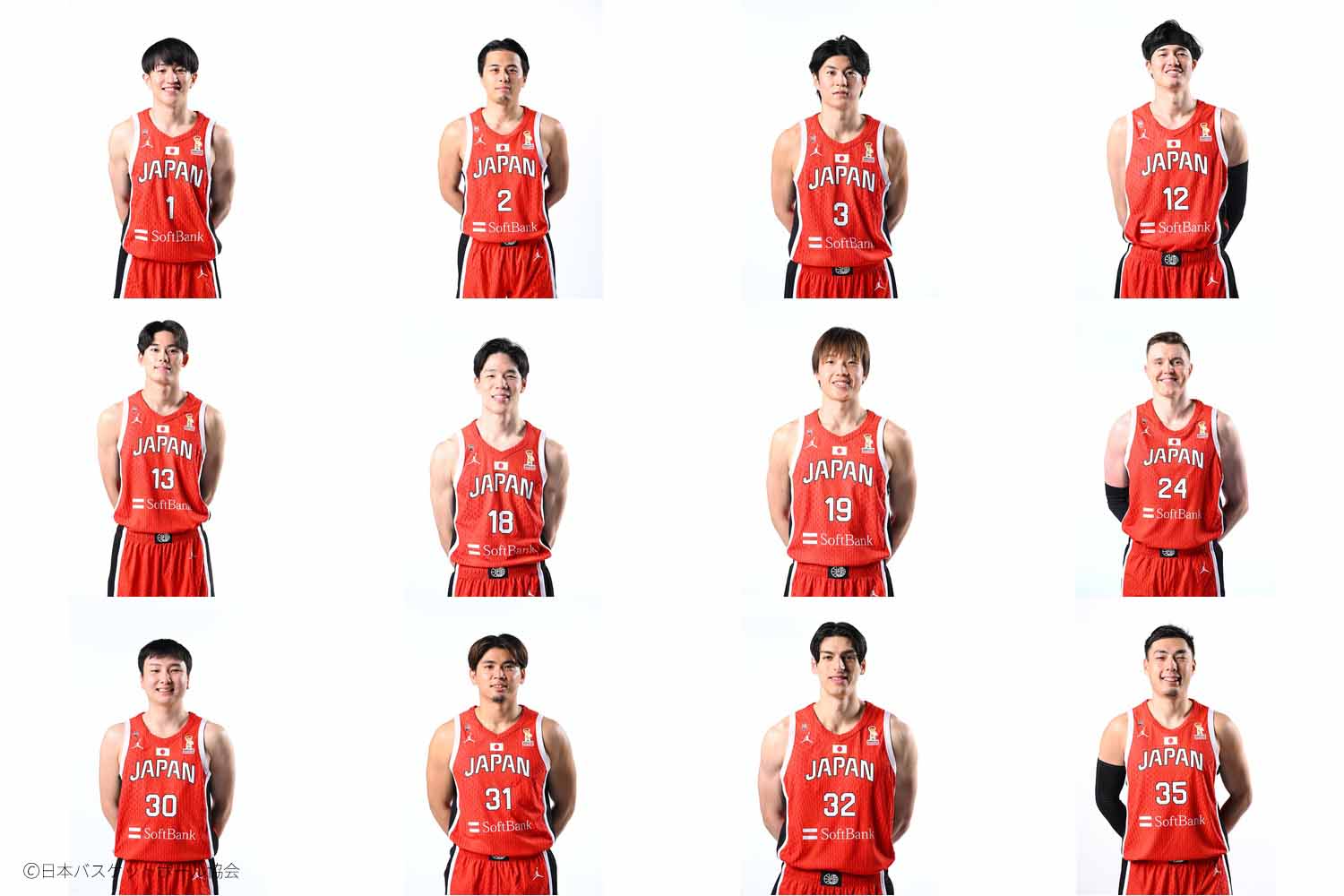 男子日本代表韓国戦ロスター12名決定。ホーキンソン、佐土原がロスター