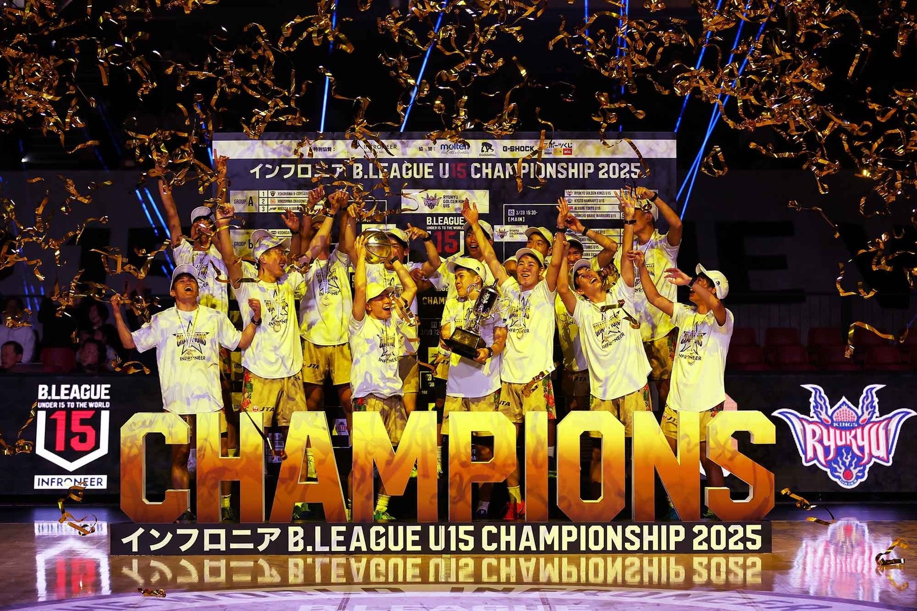 明日開幕！連覇を狙う琉球に福岡、滋賀、立川など強豪揃う 「インフロニア B.LEAGUE U15 CHAMPIONSHIP 2026」プレビュー