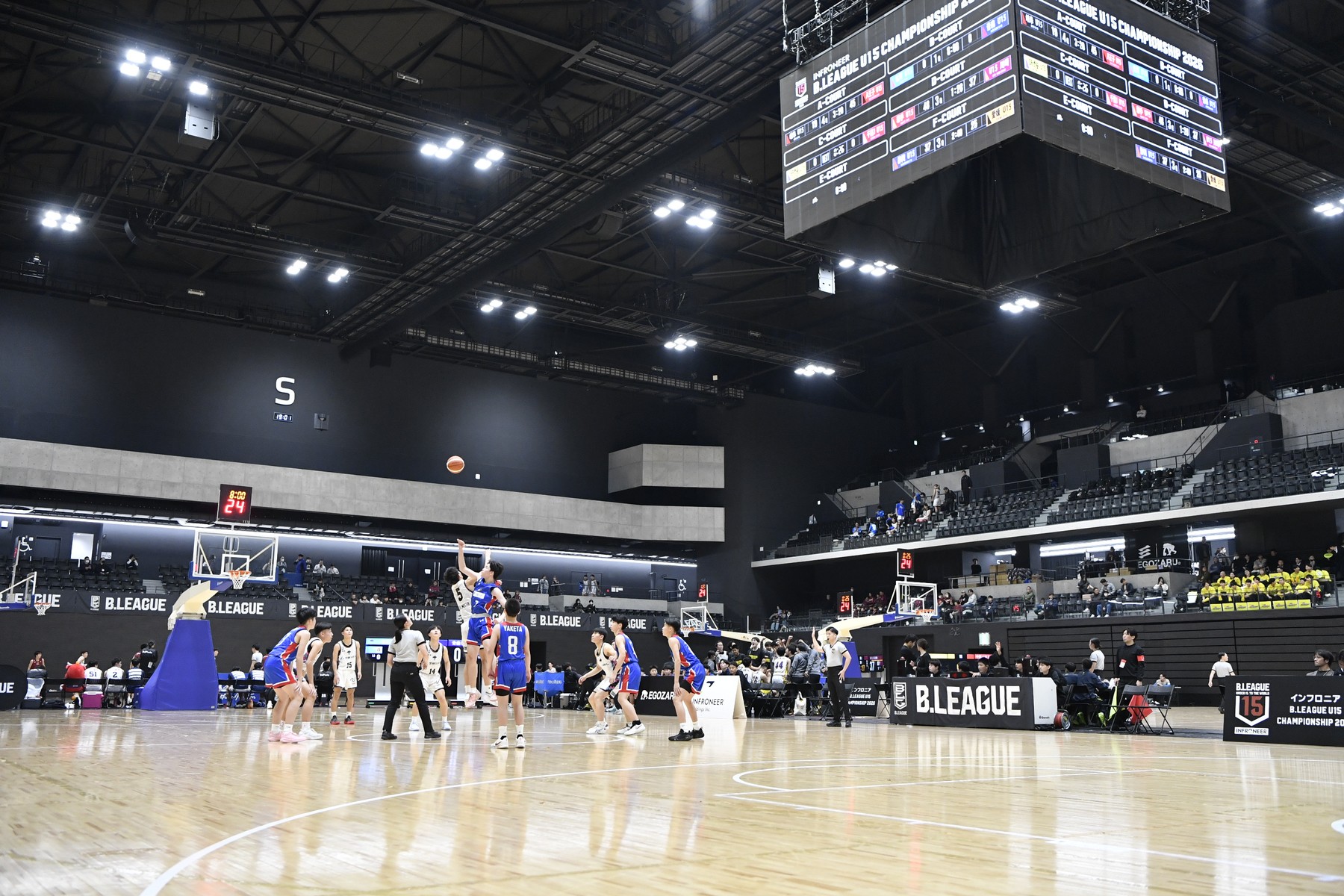 「インフロニア B.LEAGUE U15 CHAMPIONSHIP 2026」開幕！初代王者・FE名古屋 U15や福島 U15が2連勝で好発進