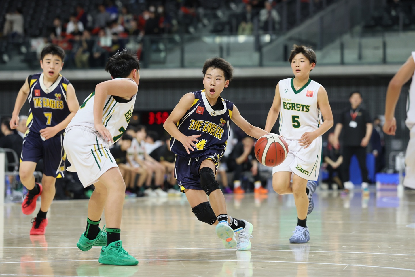 全国ミニバス2026】男子初日、3Pシュート1試合最多成功数は京都・和田