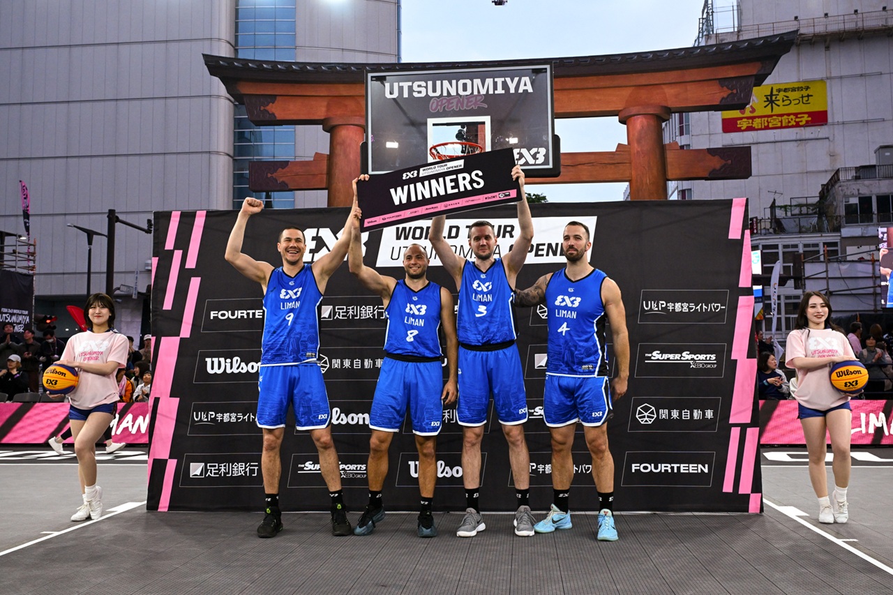 FIBA3x3ワールドツアー開幕戦「うつのみやオープナー2026」はリマン
