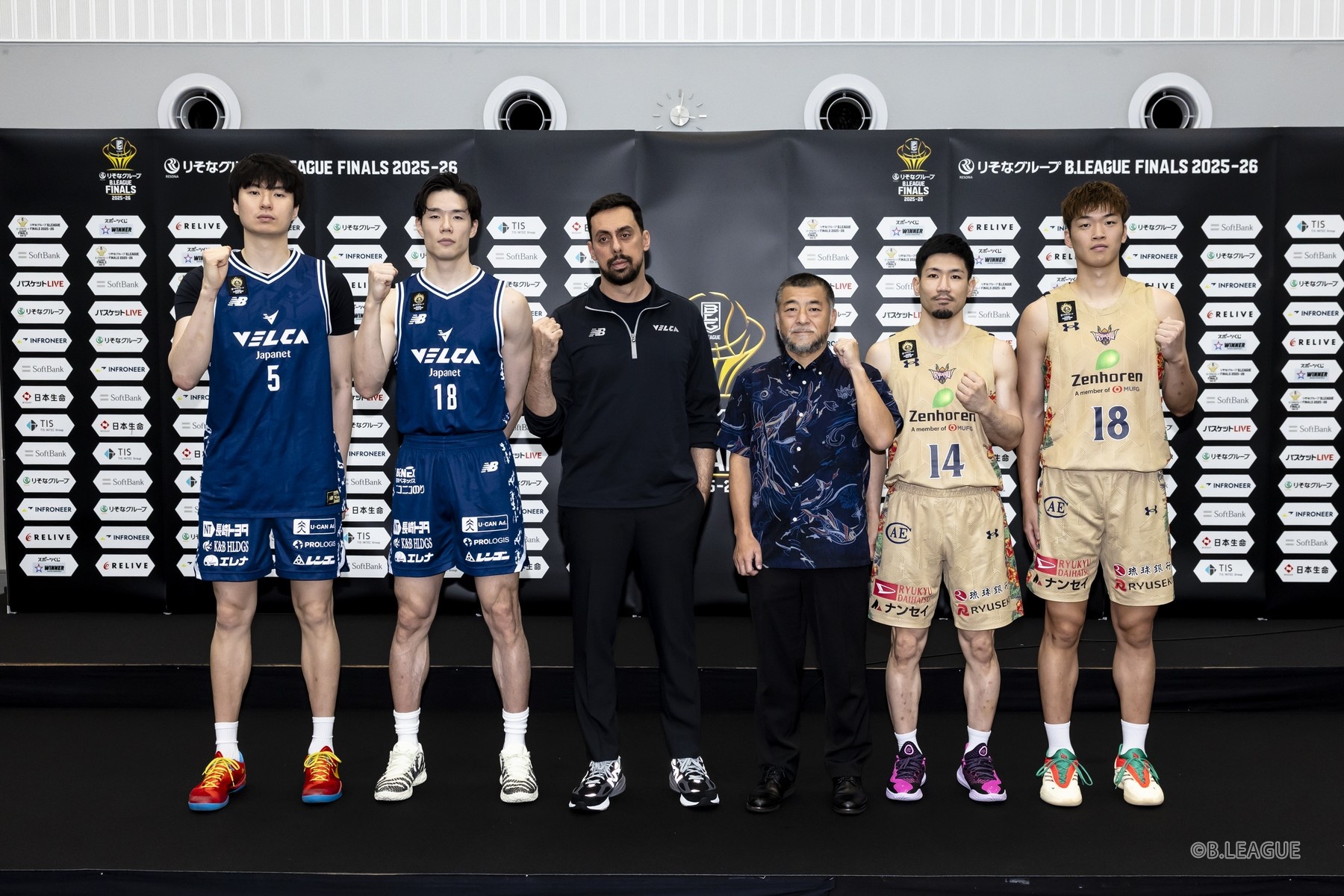 B1最後の頂上決戦へ！　初出場の長崎と5年連続進出の琉球が前日会見で意気込み語る