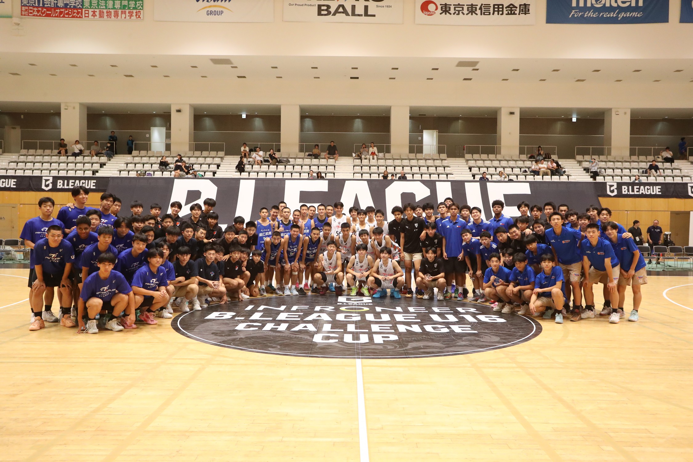 オール中学生の琉球 U16が劇的逆転で初優勝！日本勢の連覇に [インフロニア B.LEAGUE U16 CHALLENGE CUP 2026]