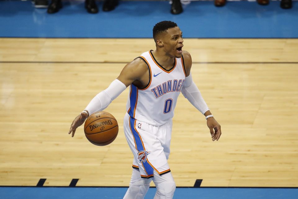 ラッセル・ウェストブルック（オクラホマシティ・サンダー）が通算107回目のトリプルダブルを達成 月刊バスケットボールWEB