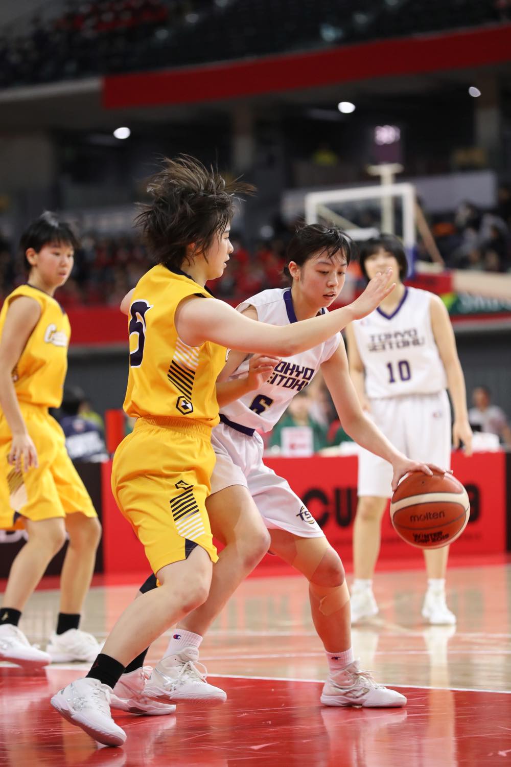 ウインターカップ2019】東京成徳大の大黒柱、小関笑はダブル