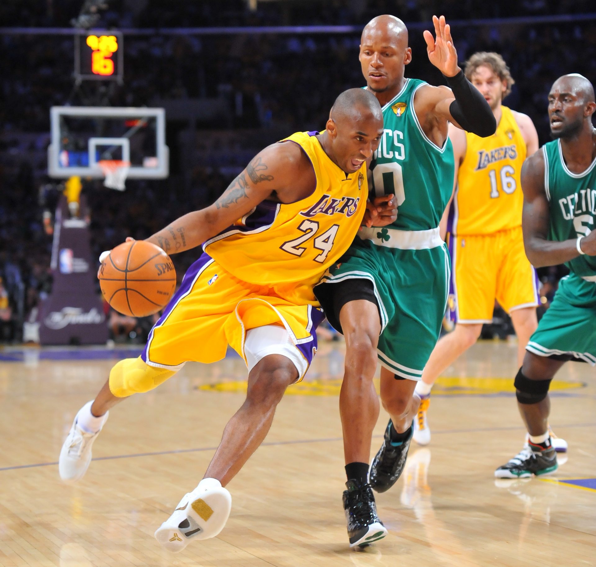 NBAレイカーズファイナル・メモリアルボード2010年・コービーブライアント 優勝後に呪文が解けたブライアントの“告白”。～セルティックス戦
