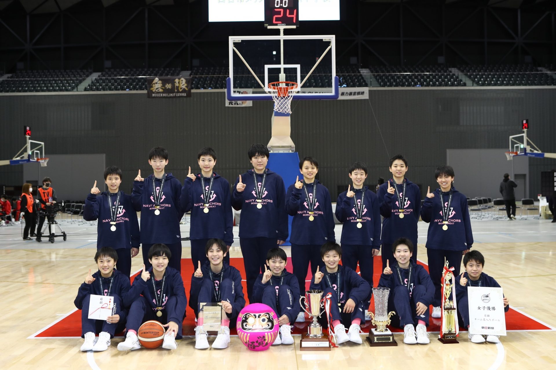 Jr.ウインターカップ】四日市メリノール学院が初代女王に | 月刊