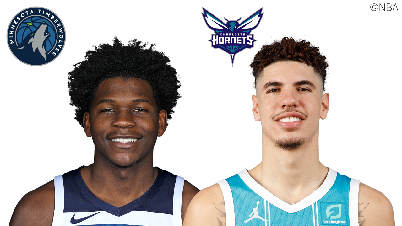 アンソニー・エドワーズ（ウルブズ）とラメロ・ボールが3月の最優秀