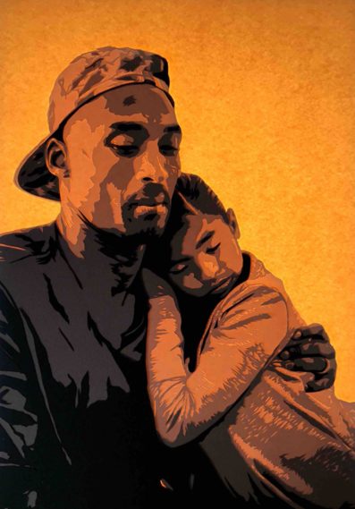 切り絵 野球選手 アート作品 躍動を切り絵に 甲賀の大豆さんが野球をテーマに作品展：中日新聞Web