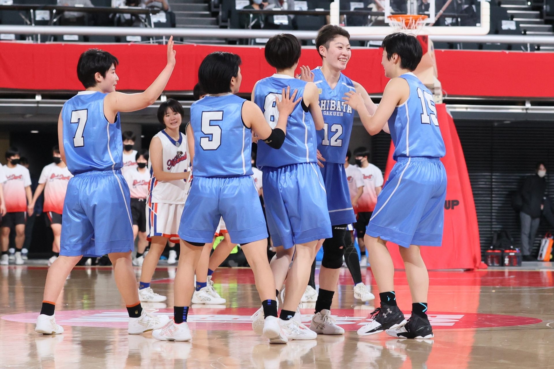ウインターカップ2021】総体8強の柴田学園が大激戦に勝利。残り5秒