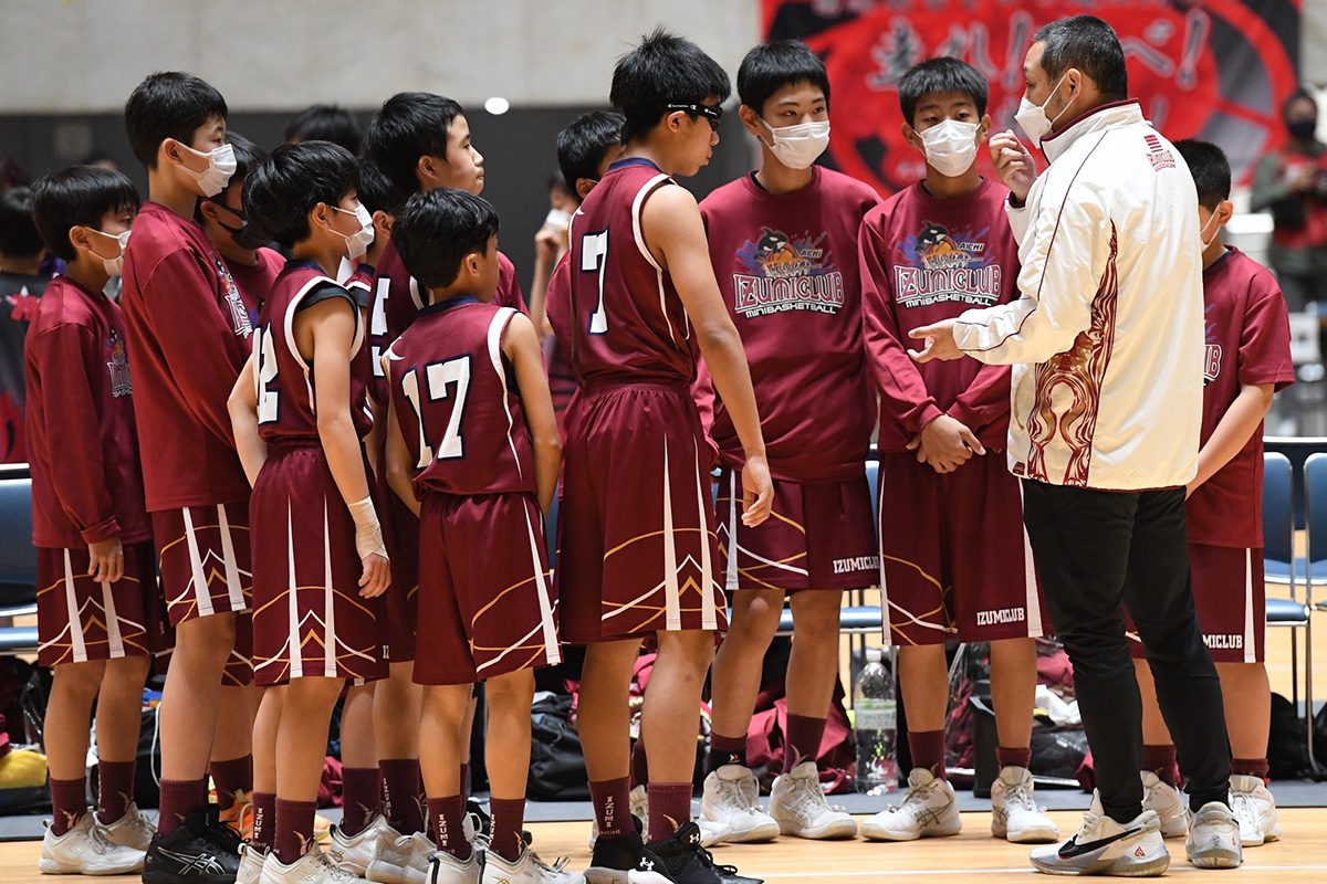 全国ミニバス2022】いずみクラブ(愛知県)が全員バスケで、同じく高い