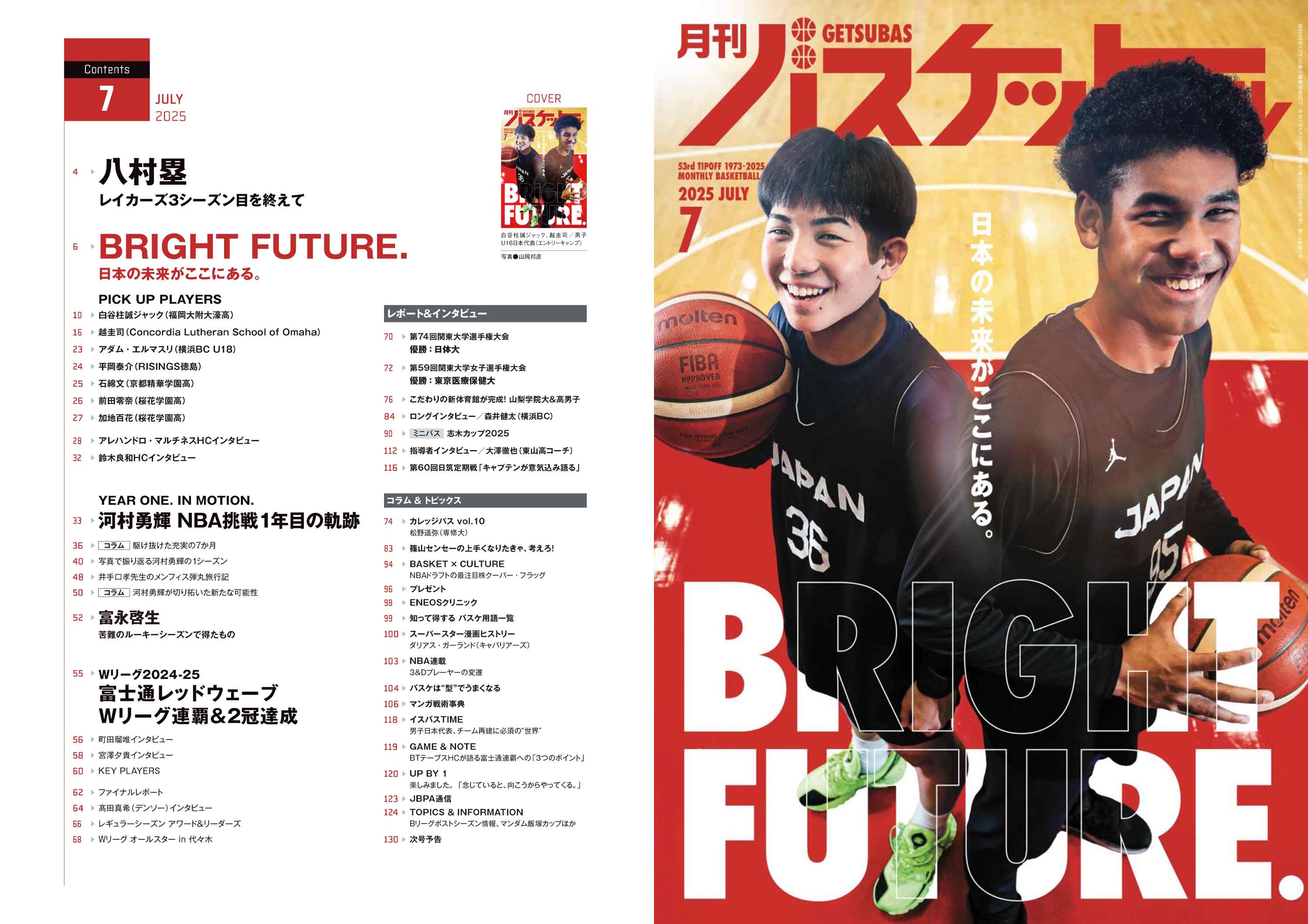 月刊バスケットボールWEB